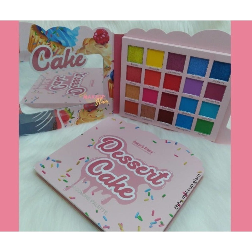 Eyeshadow Palette Makeup 20 Colors Dessert Cake